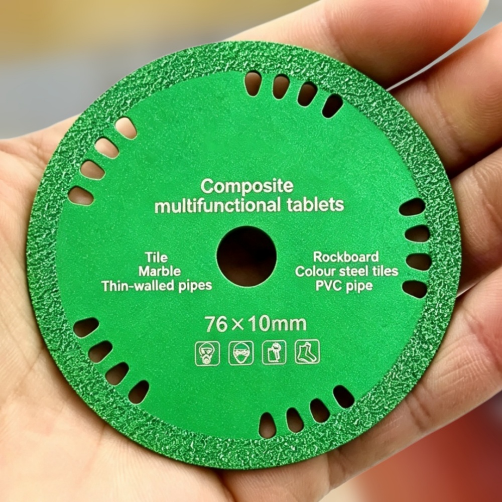 Brick Cutting Saw - ใบเลื่อยตัดเพชรอเนกประสงค์ขนาด 3 นิ้ว (76 มม.) สำหรับตัดหยก