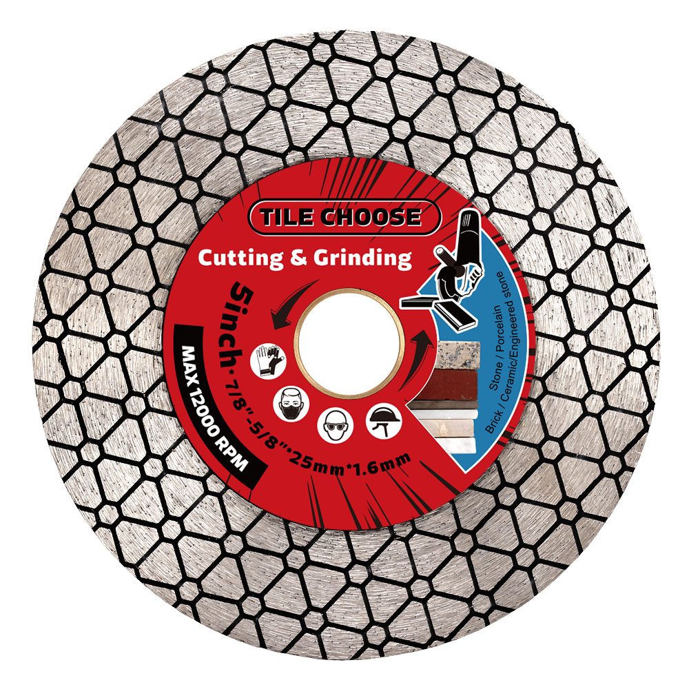 Brick Cutting Saw - Casaverde 125 มม.แผ่นตัดเพชรกระเบื้องเซรามิค Porcelain Marble ใบเลื่อยวงเดือนสําหรับเซรามิค