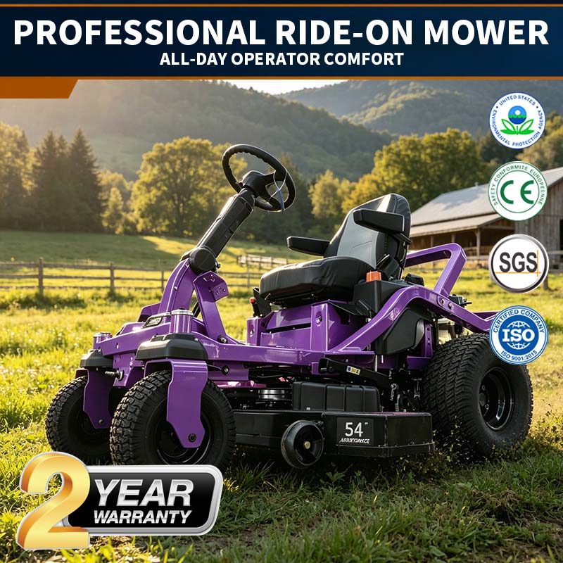 Heavy Equipment Grinder - เครื่องตัดหญ้าแบบนั่งขับสำหรับงานหนัก ทนทาน เหมาะสำหรับสวนและเกษตรกรรม
