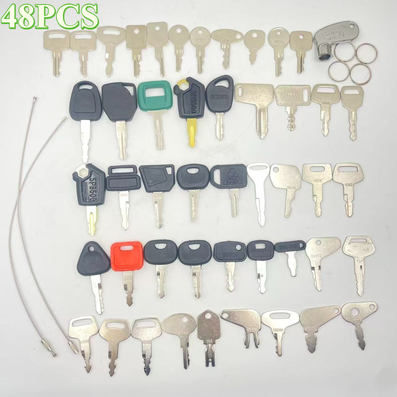 Heavy Equipment Key Set - ชุดกุญแจเครื่องจักรกลหนัก 48 ชิ้น สำหรับ Komatsu H806