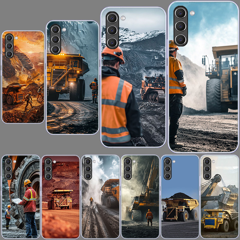 Heavy Equipment Inspection - เคสโทรศัพท์สำหรับตรวจสอบอุปกรณ์รถบรรทุกหนัก สำหรับ Samsung A54 A14 A24