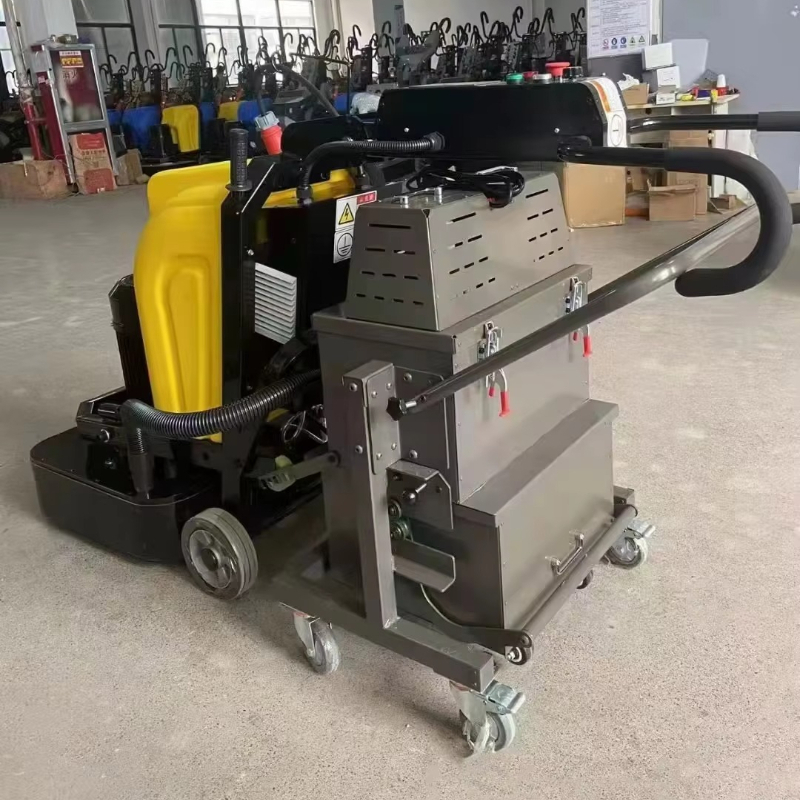 Heavy Equipment Grinder - เครื่องดูดฝุ่นอุตสาหกรรมแบบสองหัว ดูดฝุ่นแรง 60 ลิตร สำหรับงานหนัก พร้อมอุปกรณ์ขัดพื้น