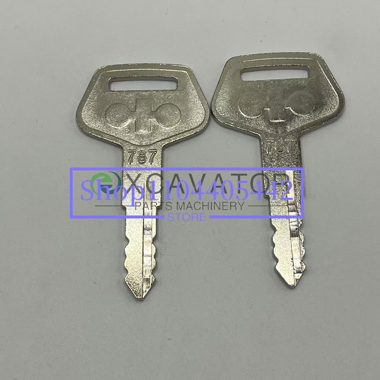 Heavy Equipment Key Set - อุปกรณ์ 787 ชุดกุญแจ 10 ดอก สำหรับรถขุดหนัก