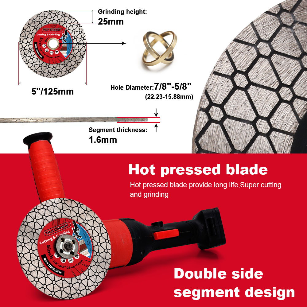 Casaverde 125 มม.แผ่นตัดเพชรกร - Brick Cutting Saw บทวิจารณ์และราคา
