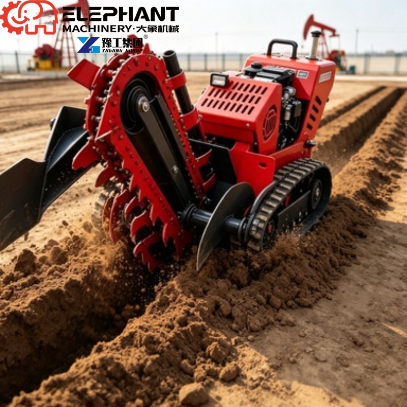 เครื่องขุดร่องดินแบบตีนตะขาบ,  - Heavy Equipment Trencher บทวิจารณ์และราคา