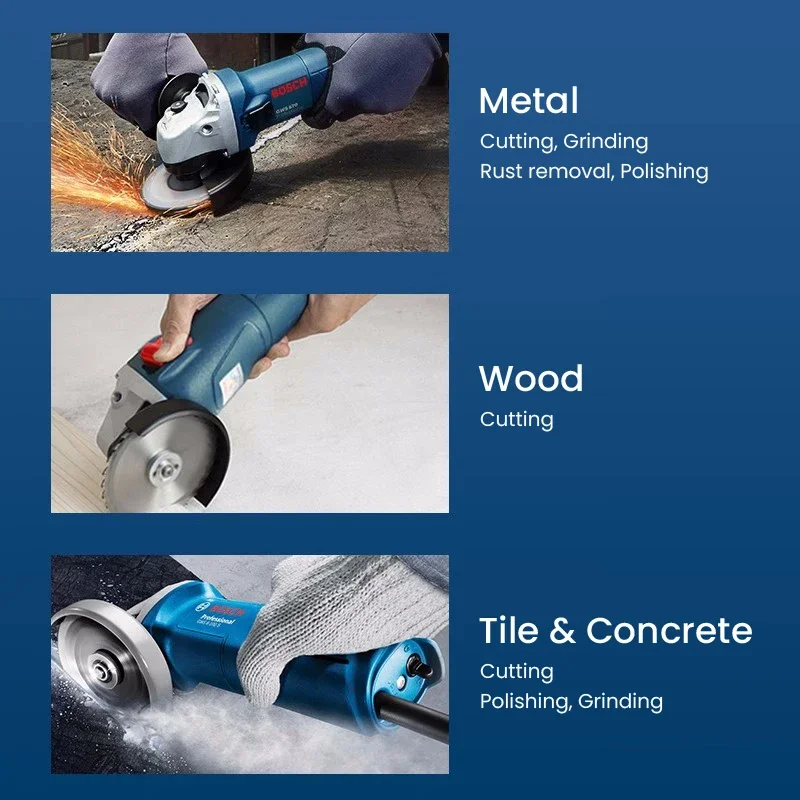 เครื่องเจียรไฟฟ้า Bosch GWS 70 - Heavy Equipment And Machinery บทวิจารณ์และราคา