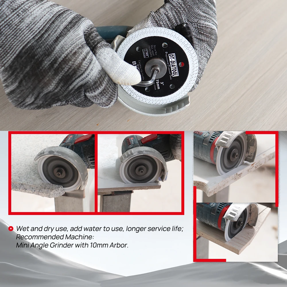 ใบเลื่อยตัดเพชร DT-DIATOOL รุ่ - Brick Cutting Saw บทวิจารณ์และราคา