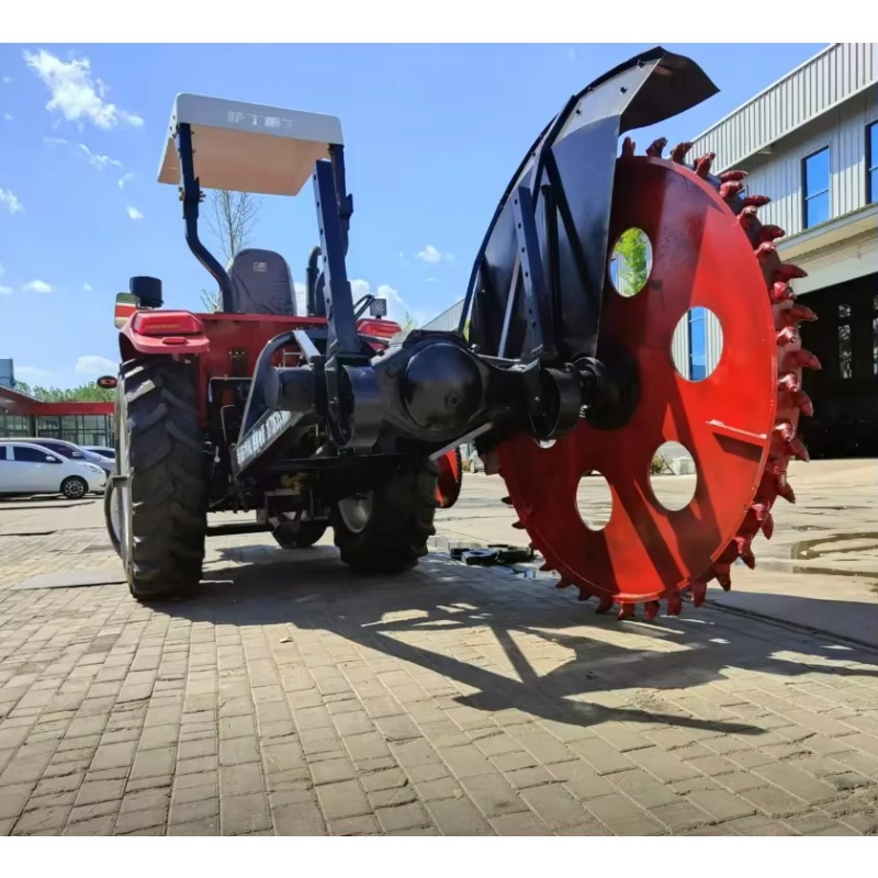 เครื่องขุดร่องดินแบบจานหมุนขับ - Heavy Equipment Trencher บทวิจารณ์และราคา