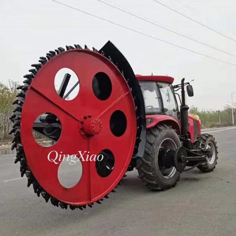 เครื่องขุดร่องดินแบบจานหมุนขับ - Heavy Equipment Trencher บทวิจารณ์และราคา