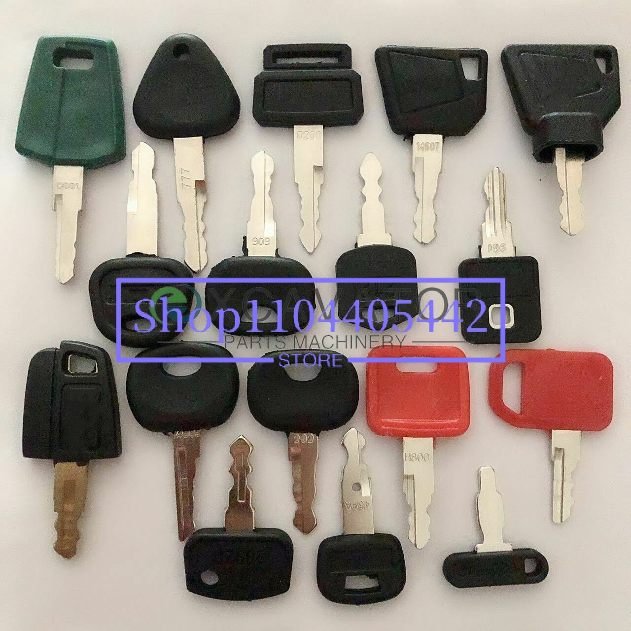 ชุดกุญแจ 30 ดอกสำหรับเครื่องจั - Heavy Equipment Key Set บทวิจารณ์และราคา