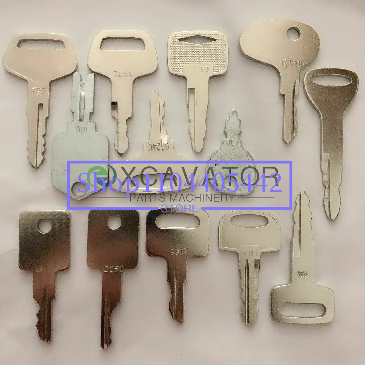 ชุดกุญแจ 30 ดอกสำหรับเครื่องจั - Heavy Equipment Key Set บทวิจารณ์และราคา