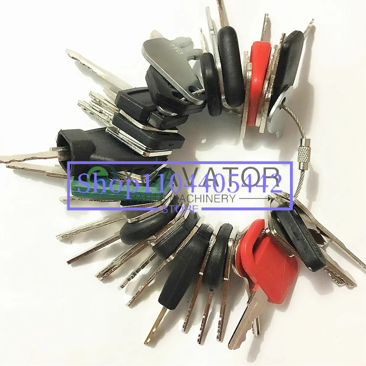 ชุดกุญแจ 30 ดอกสำหรับเครื่องจั - Heavy Equipment Key Set บทวิจารณ์และราคา