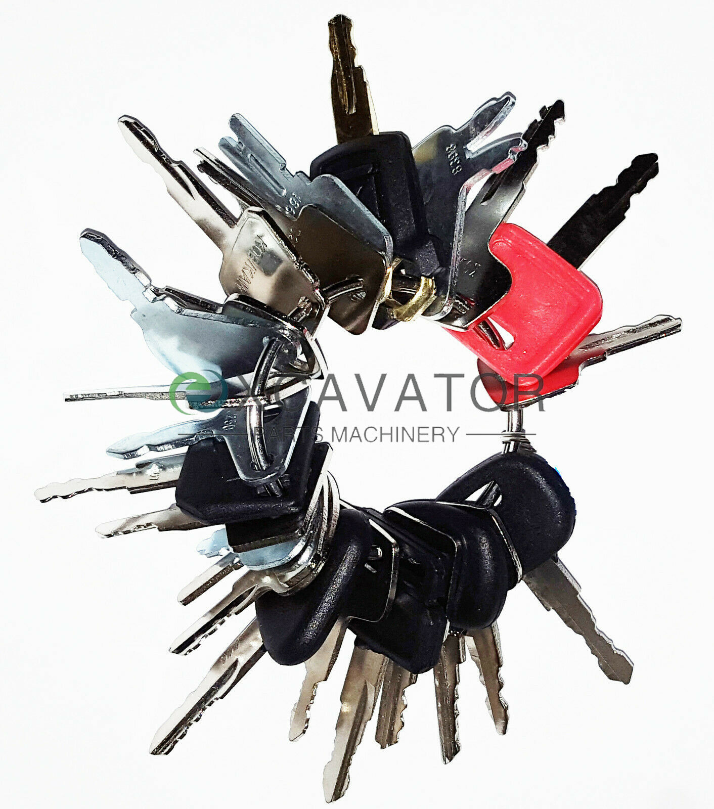 ชุดกุญแจสตาร์ทเครื่องจักรกลหนั - Heavy Equipment Key Set บทวิจารณ์และราคา