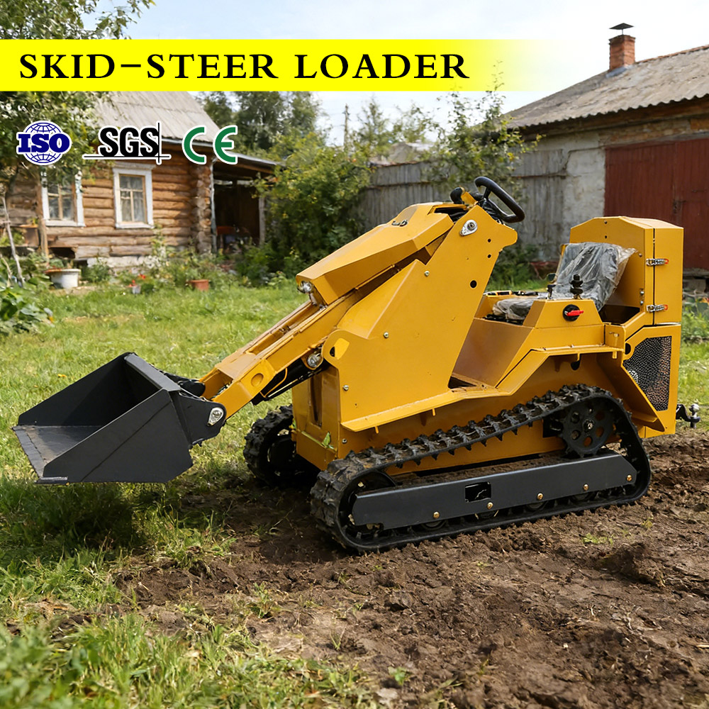 รถตักล้อยางขนาดเล็กแบบตีนตะขาบ - Heavy Equipment Brands บทวิจารณ์และราคา